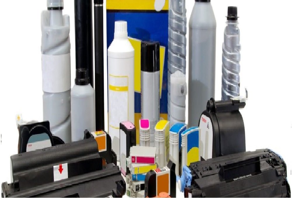 spare parts, cleaning solutions and plates for printers